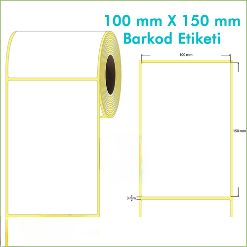Barkod Etiketi 100x150