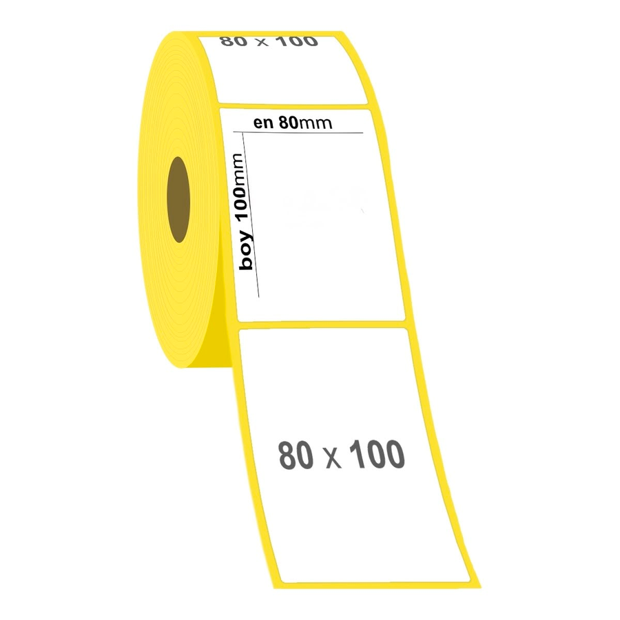 Barkod Etiketi 80x100