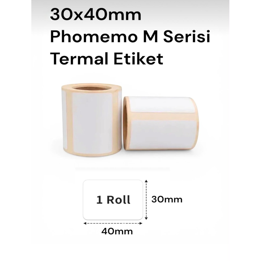 Lamine Etiket 30x40