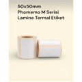 Lamine Etiket 50x50