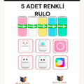 Renkli Termal Rulo